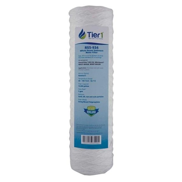 Commercial Water Distributing Commercial Water Distributing RS2SS Whole House Replacement Cartridge - 24 Per Case RS2SS